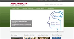 Desktop Screenshot of healthsouthreading.com